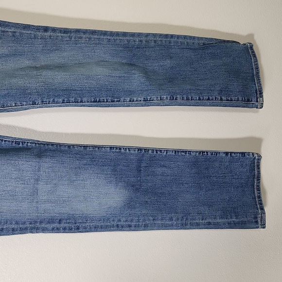 Abercrombie & Fitch Kennan Straight Stretch Jeans, Medium Light Wash 31w32 - Picture 3 of 11